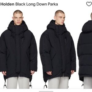 Holden Outerwear Black Down Jacket